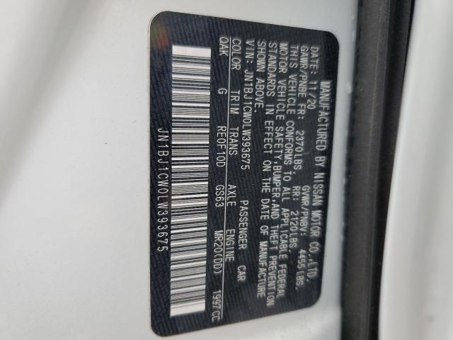 2020 NISSAN ROGUE SPOR - JN1BJ1CW0LW393675