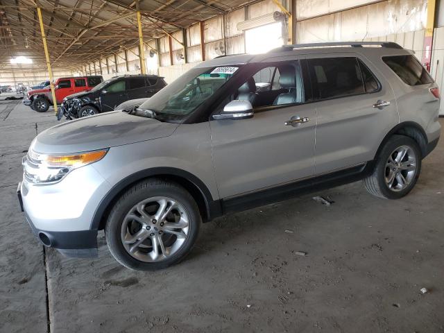 FORD EXPLORER L 2014 silver  gas 1FM5K8F89EGC59768 photo #1