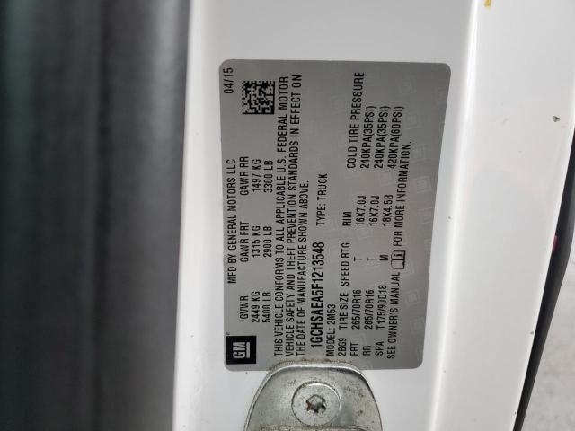 2015 CHEVROLET COLORADO - 1GCHSAEA5F1213548