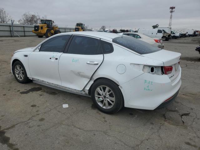 KIA OPTIMA LX 2016 white  gas 5XXGT4L38GG028866 photo #3