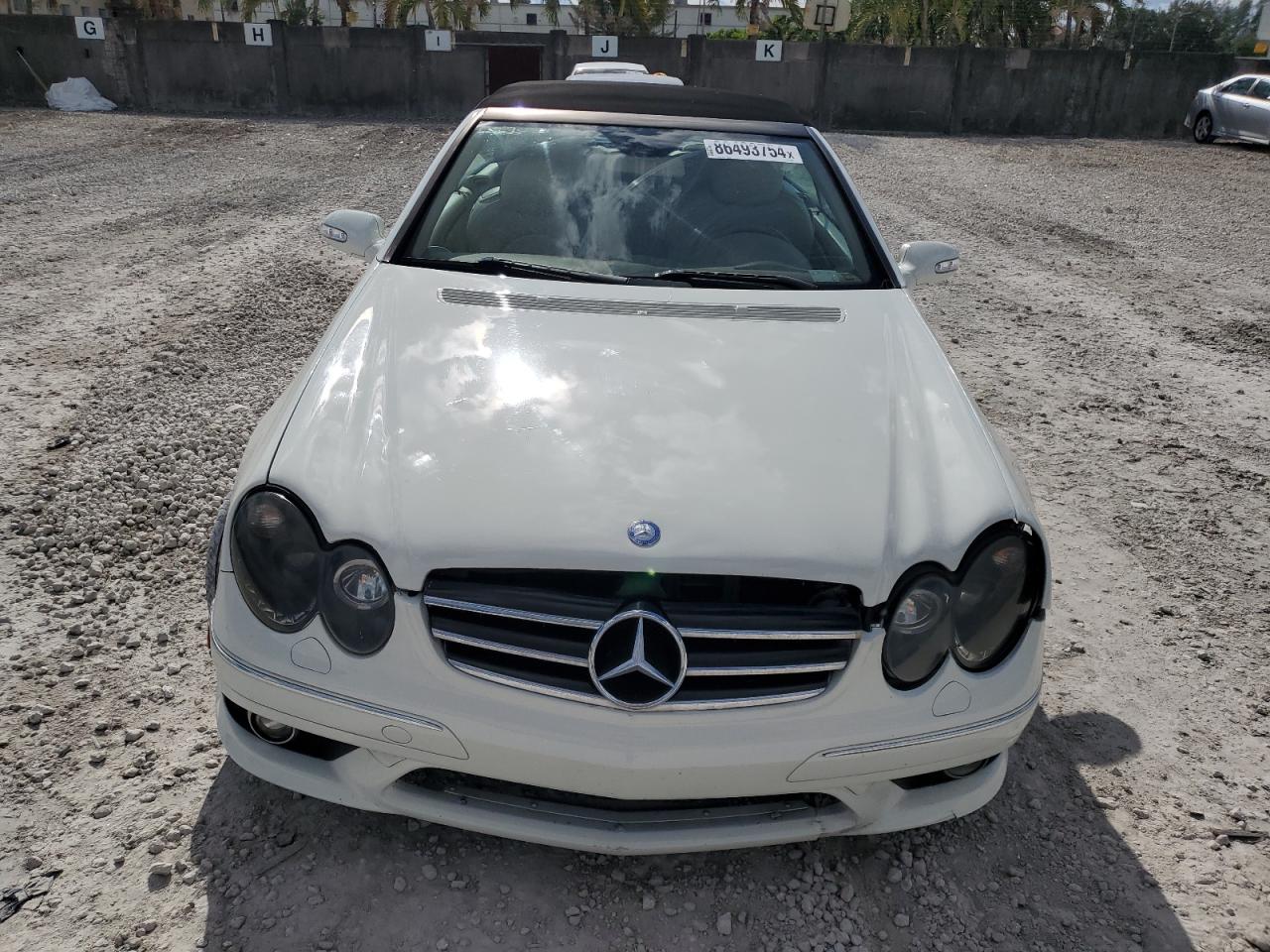 Lot #3033019005 2008 MERCEDES-BENZ CLK 550