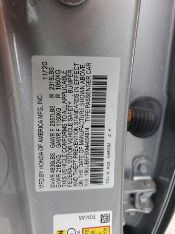 2021 ACURA TLX TECH A - 19UUB5F5XMA004814