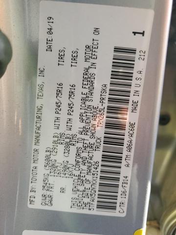 5tfax5gn7kx151426 - 2019 Toyota Tacoma Double Cab - #84004514