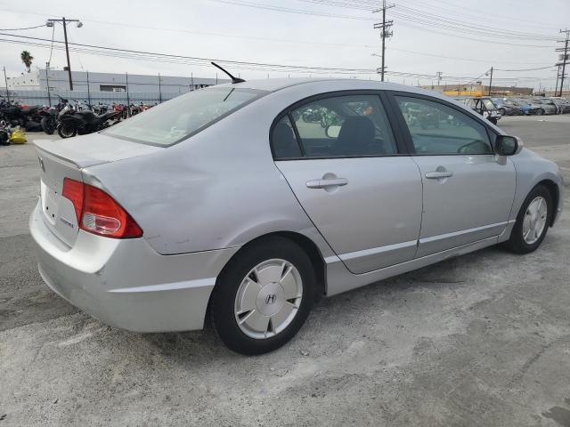 HONDA CIVIC HYBR 2006 silver sedan 4d hybrid engine JHMFA36276S020954 photo #4