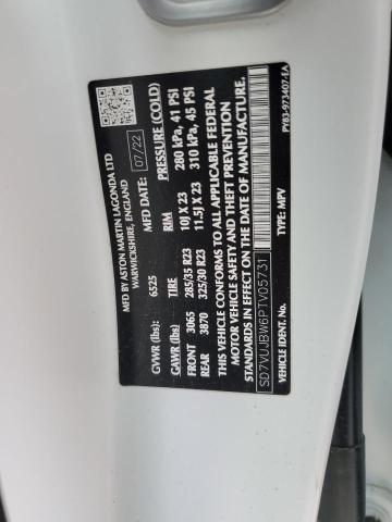 2023 ASTON MARTIN DBX 707 SD7VUJBW6PTV05731