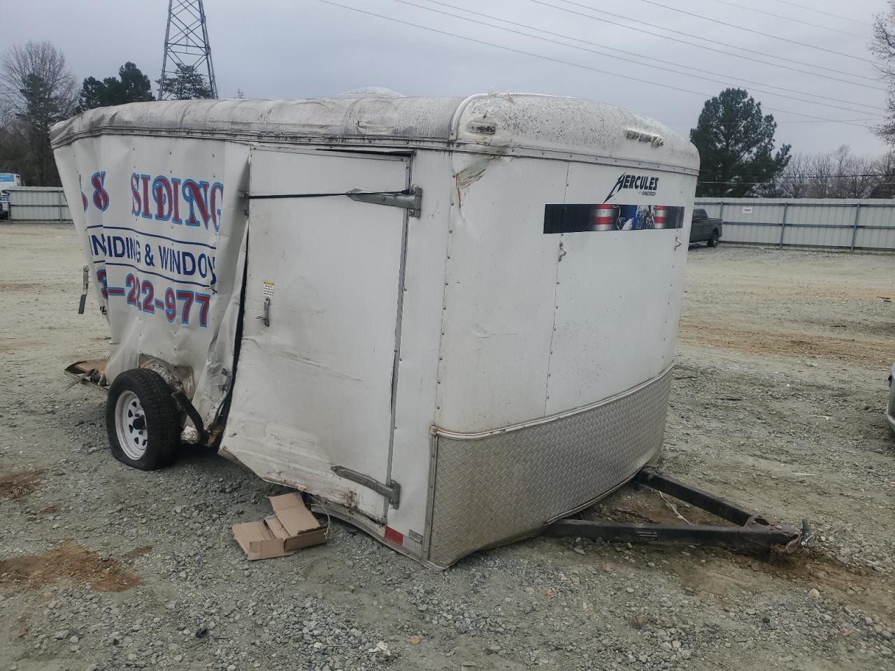  Salvage Homs Trailer