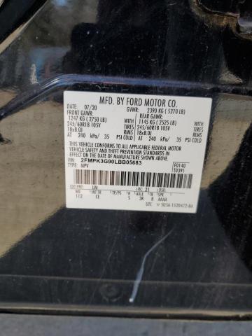 2020 FORD EDGE SE - 2FMPK3G90LBB05683