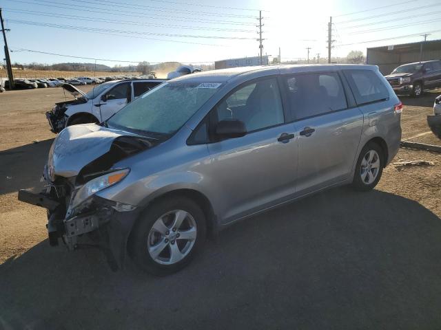 TOYOTA SIENNA 2011 silver  gas 5TDZK3DC9BS052301 photo #1