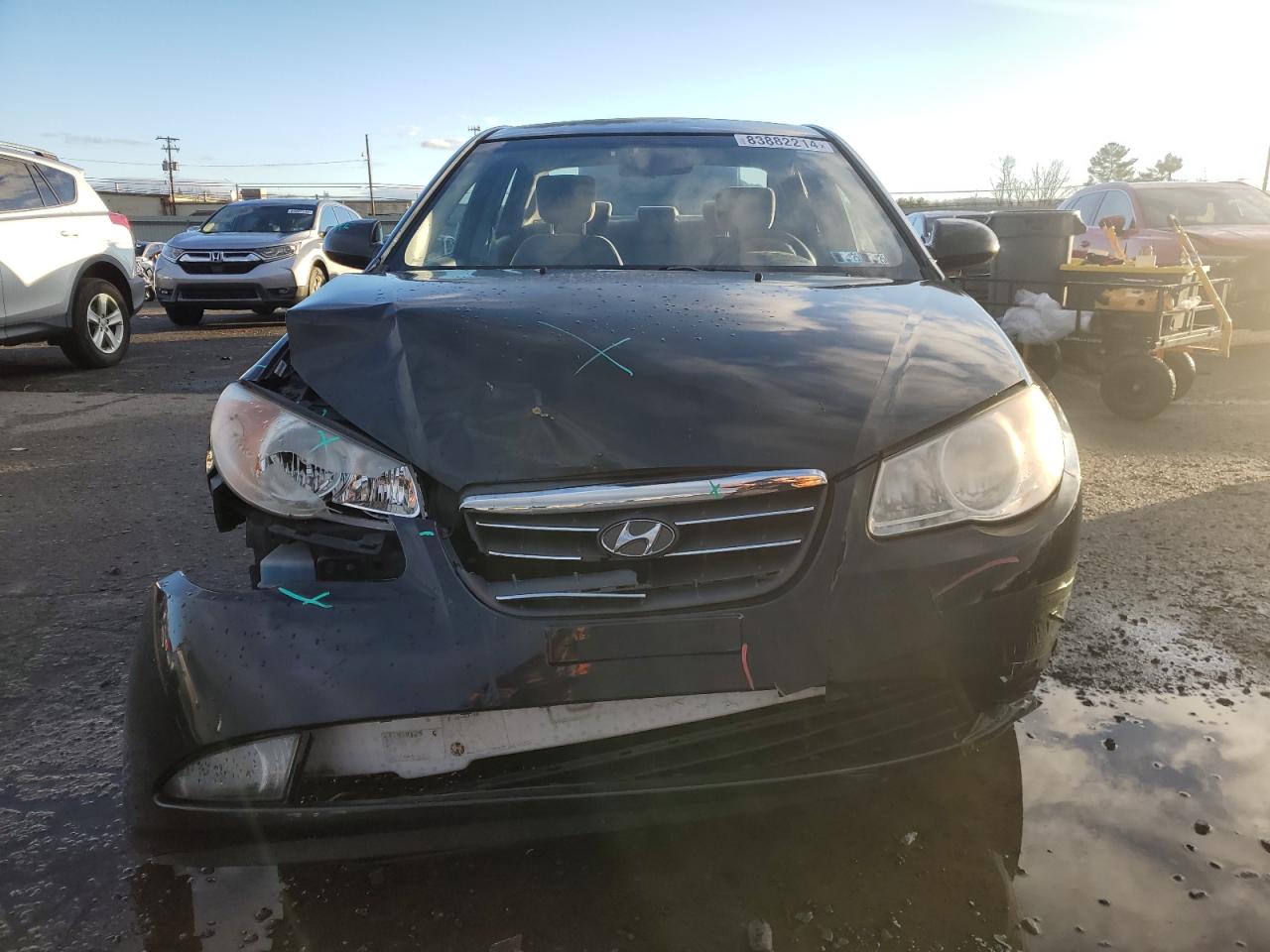 Lot #3045789657 2008 HYUNDAI ELANTRA GL