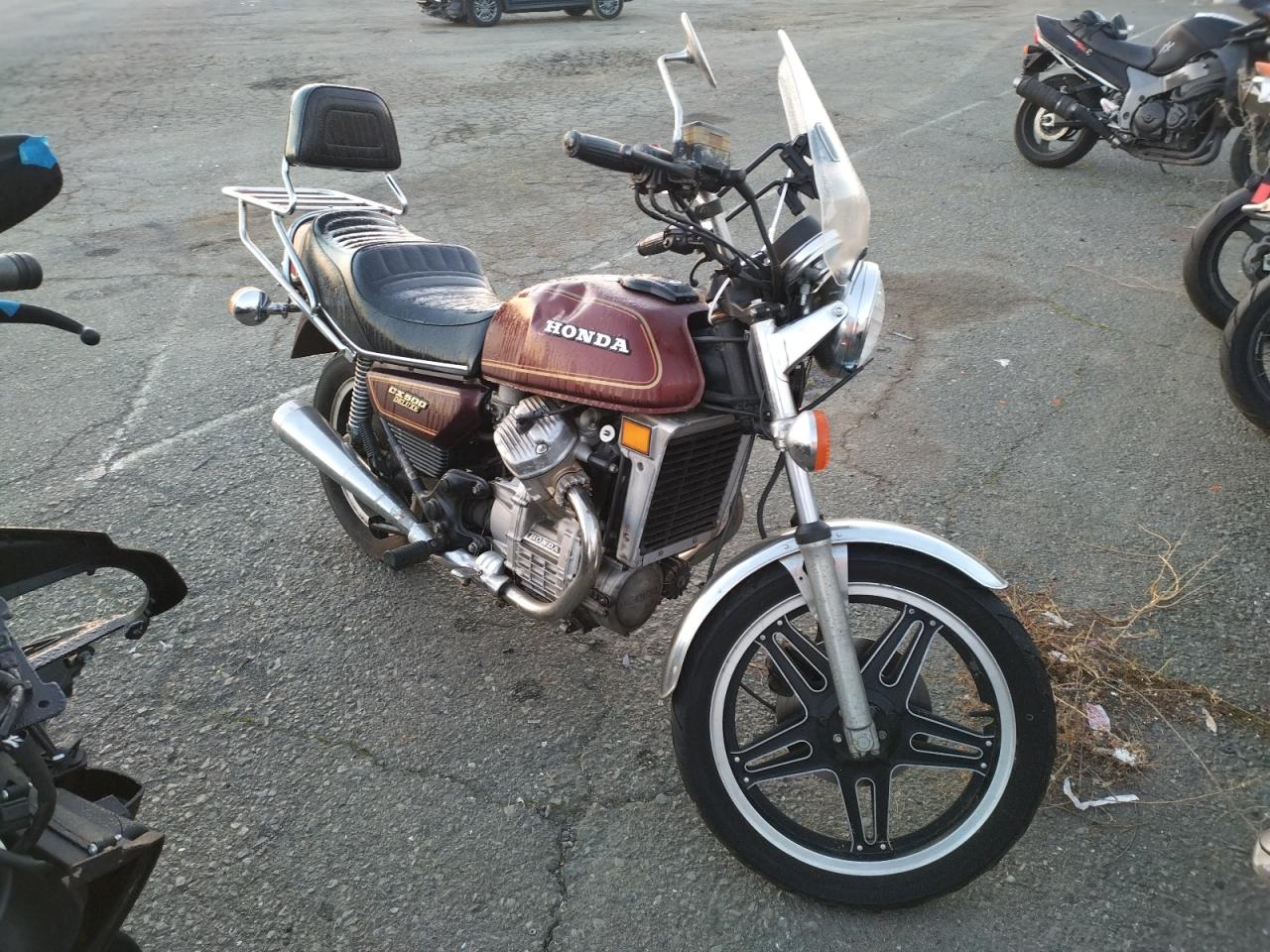 Lot #3033210808 1980 HONDA CX500 DELU