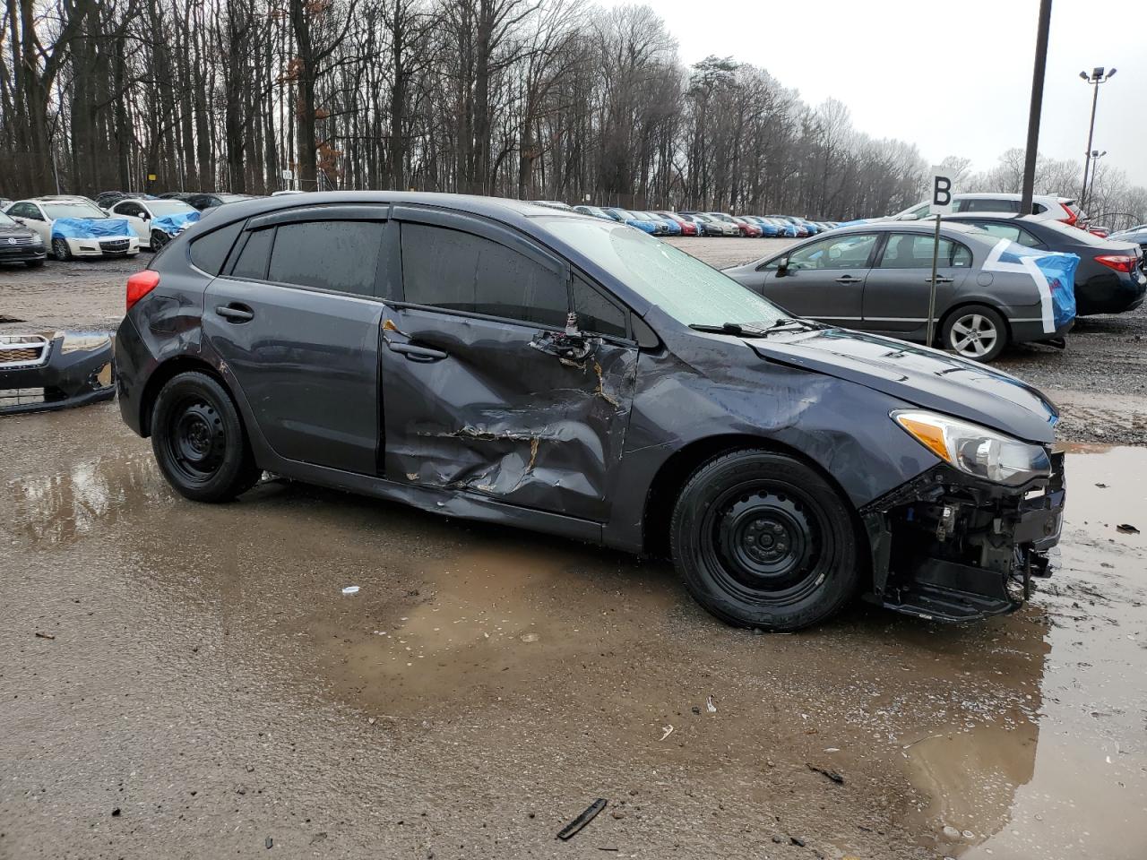 Lot #3052581133 2014 SUBARU IMPREZA