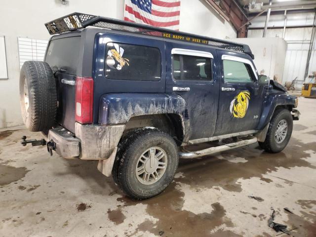 HUMMER H3 2007 blue  gas 5GTDN13E778142883 photo #4