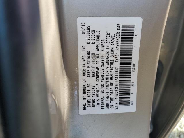 2015 HONDA ACCORD EXL - 1HGCR2F87FA111452