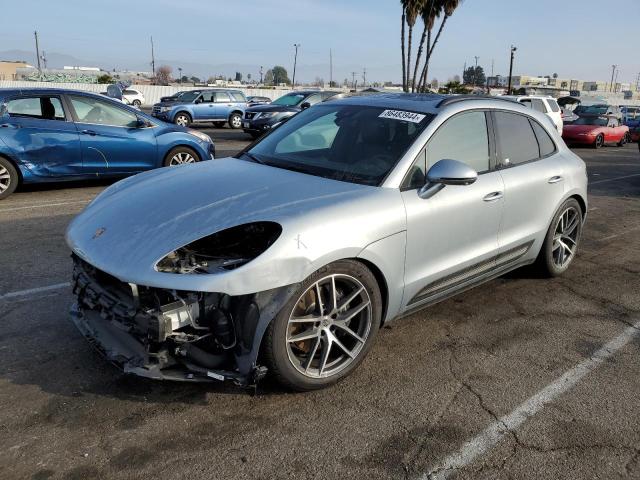 PORSCHE MACAN BASE 2024 silver  gas WP1AA2A56RLB02811 photo #1