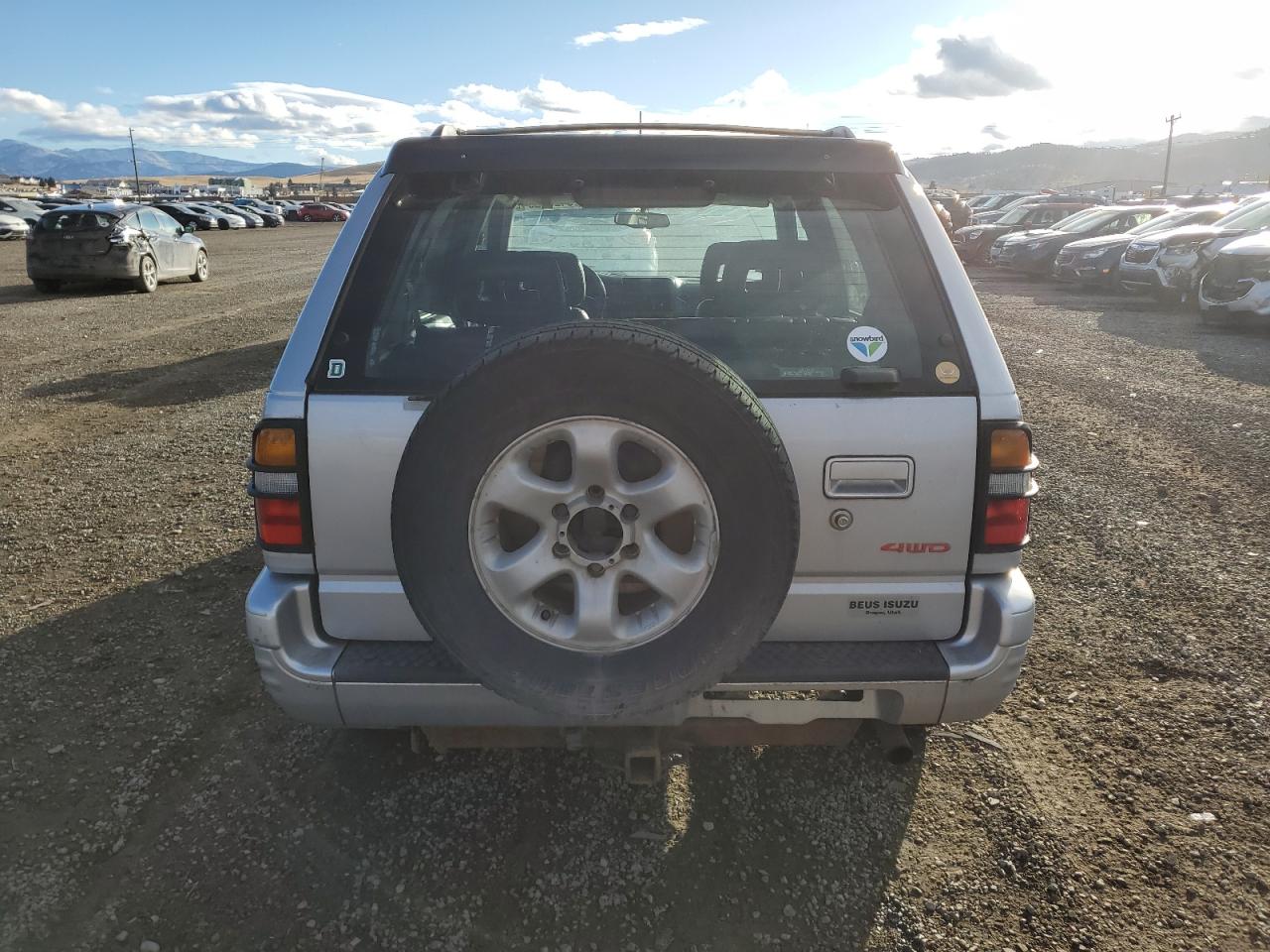 Lot #3033315801 1999 ISUZU RODEO S