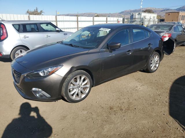 MAZDA 3 GRAND TO 2014 gray  gas JM1BM1W39E1200140 photo #1