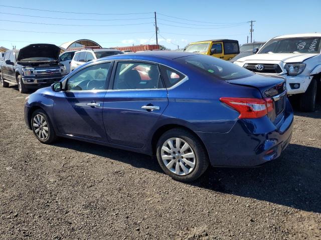 NISSAN SENTRA S 2019 blue  gas 3N1AB7AP7KY270504 photo #3