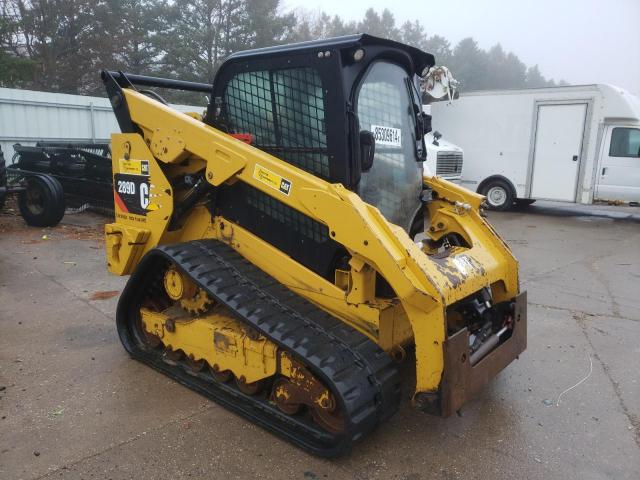 CATERPILLAR SKID STEER 2019 yellow   CAT0289DVTAW12961 photo #1