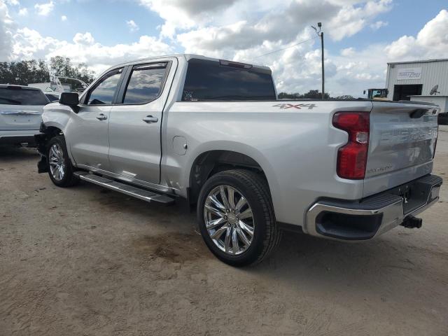 CHEVROLET SILVERADO 2020 silver  gas 3GCPYDEKXLG117111 photo #3