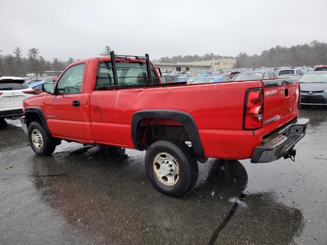 CHEVROLET SILVERADO 2006 red pickup gas 1GBHC24U56E113848 photo #3