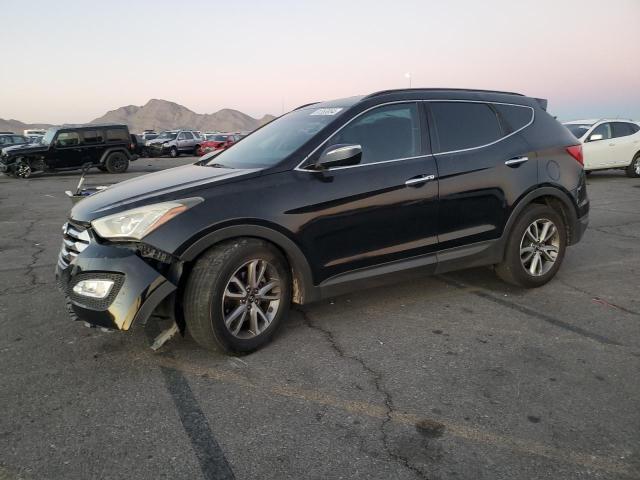 HYUNDAI SANTA FE S 2014 black  gas 5XYZUDLA9EG180670 photo #1