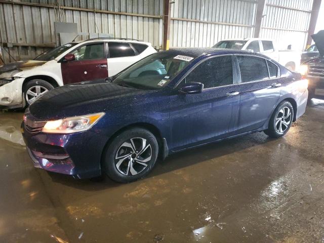 HONDA ACCORD LX 2017 blue  gas 1HGCR2F38HA005406 photo #1