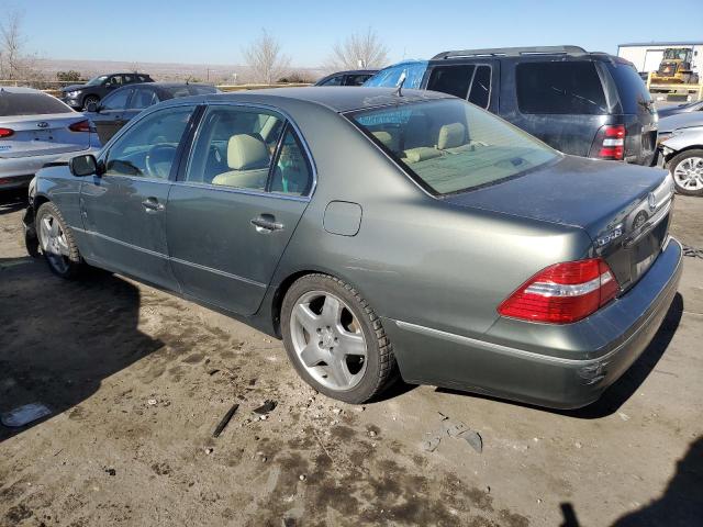 LEXUS LS 430 2005 green sedan 4d gas JTHBN36FX50181699 photo #3