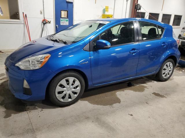 TOYOTA PRIUS C 2013 blue hatchbac hybrid engine JTDKDTB34D1551991 photo #1