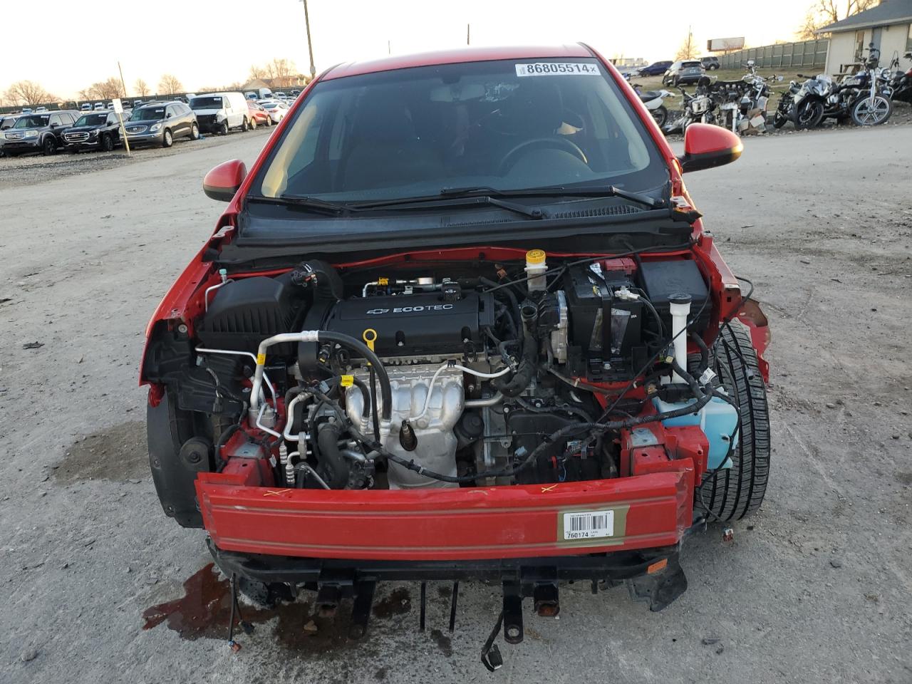 Lot #3287684036 2018 CHEVROLET SONIC LT