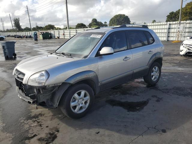 HYUNDAI TUCSON GLS 2005 silver  gas KM8JN12D75U075236 photo #1