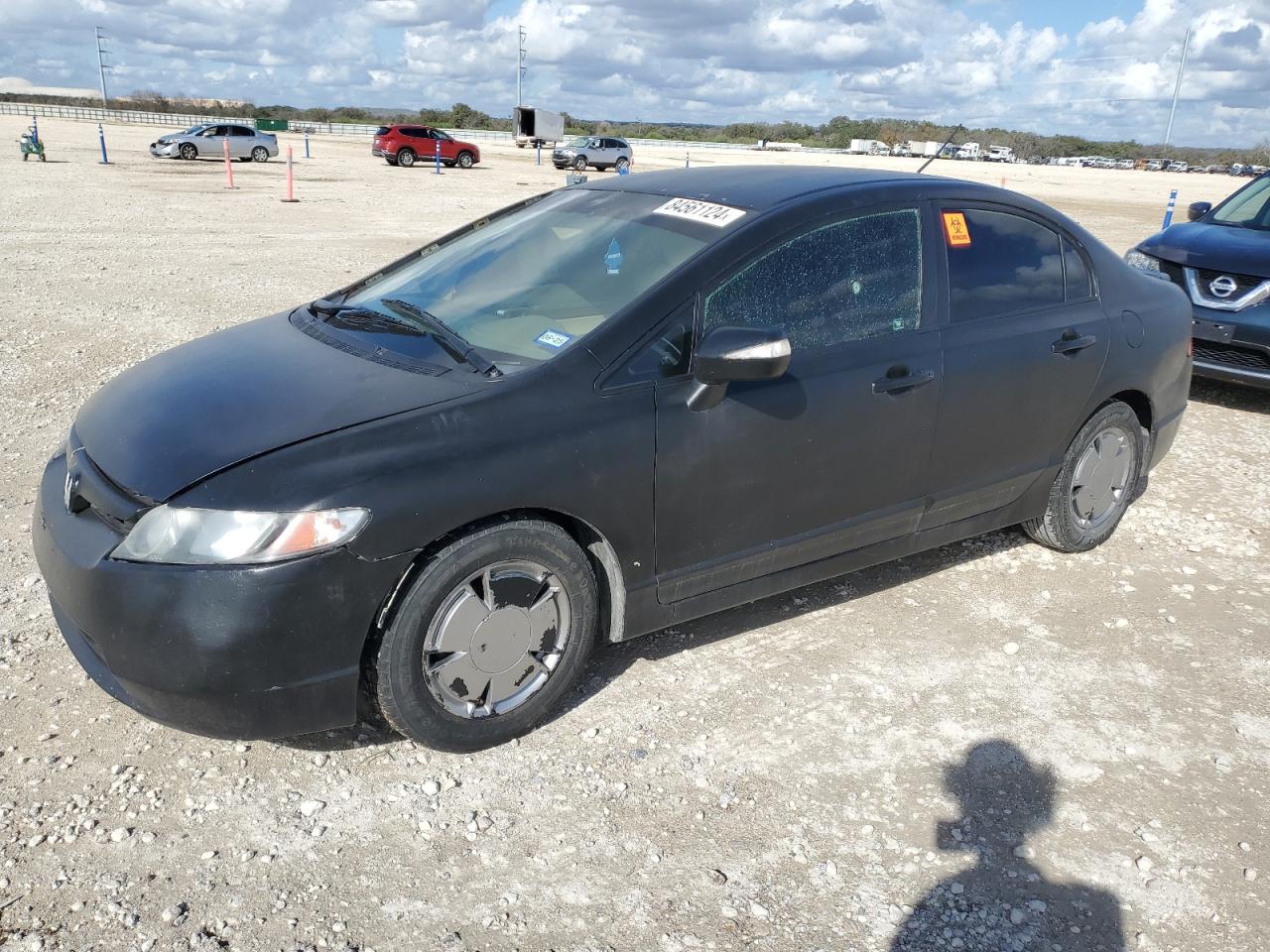 Lot #3027045838 2008 HONDA CIVIC HYBR