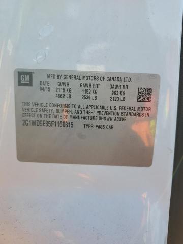 2015 CHEVROLET IMPALA LIM 2G1WD5E35F1160315