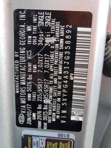 2018 KIA SORENTO LX - 5XYPG4A31JG358892