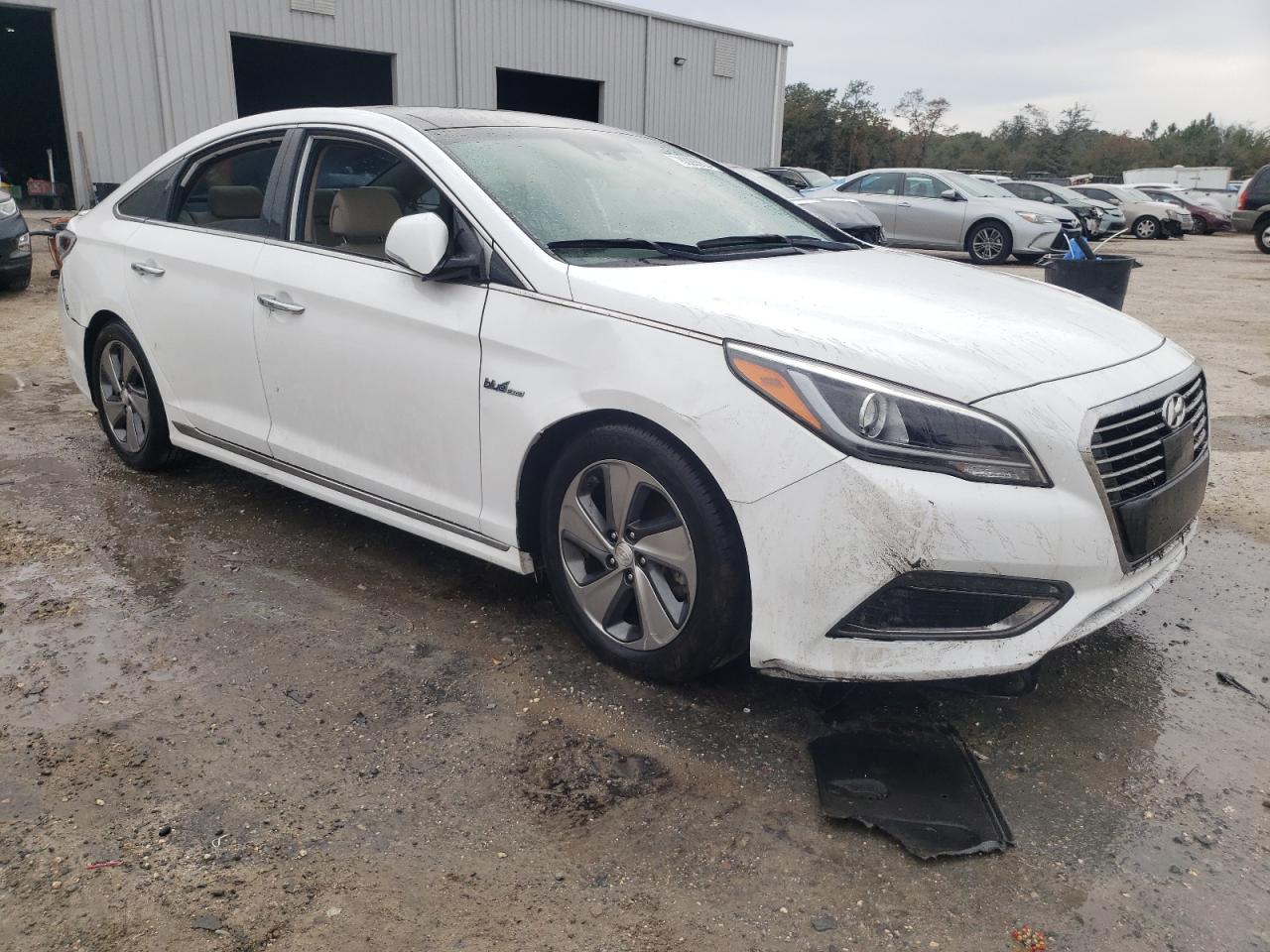 Lot #3038103213 2017 HYUNDAI SONATA HYB