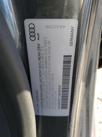 2018 AUDI S7 PREMIUM WAUWFAFC1JN066543