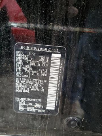 2023 NISSAN ARMADA SL - JN8AY2BA3P9402202