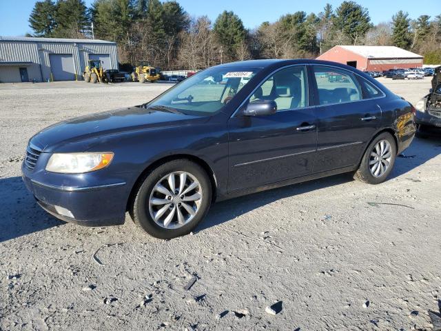 HYUNDAI AZERA SE 2007 blue  gas KMHFC46F27A215285 photo #1