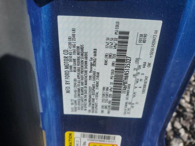 2022 FORD MUSTANG - 1FA6P8TH6N5135327