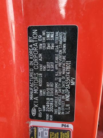 2017 KIA SOUL + KNDJP3A55H7478011