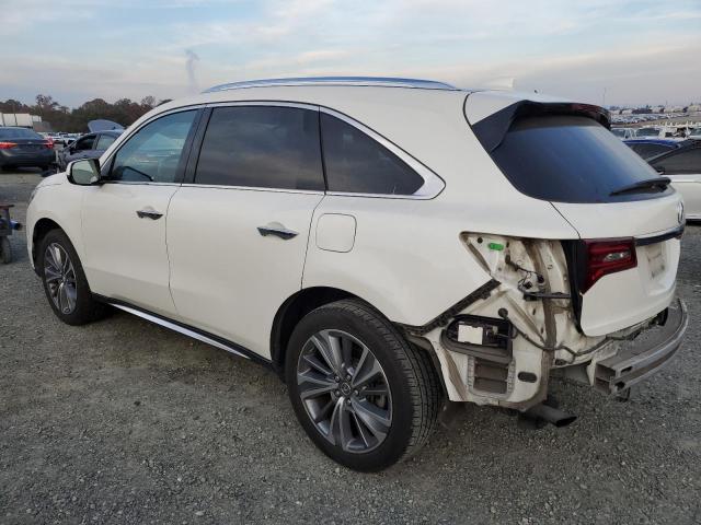 ACURA MDX TECHNO 2017 white  gas 5FRYD3H54HB003505 photo #3