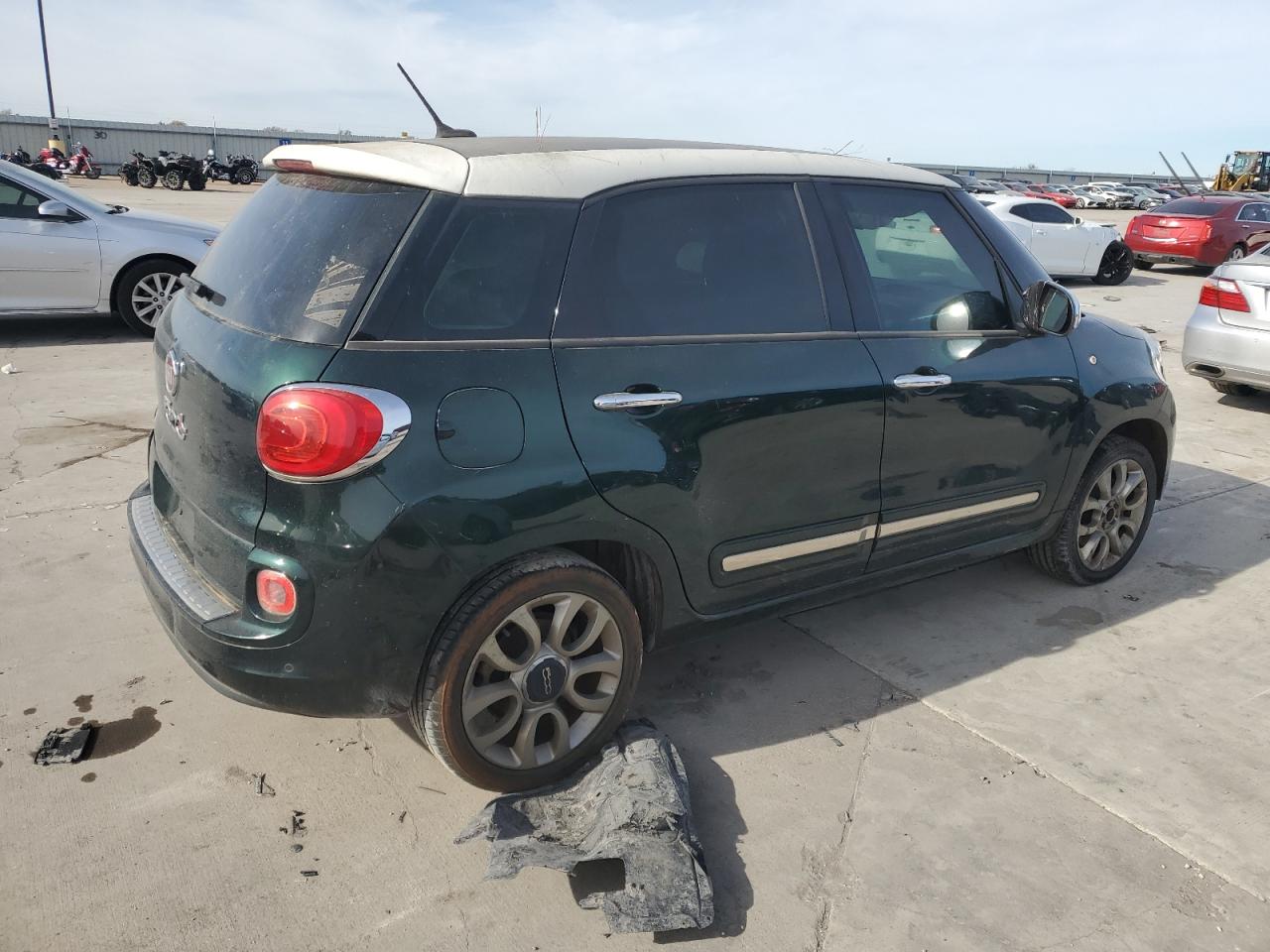 Lot #3024953432 2014 FIAT 500L LOUNG