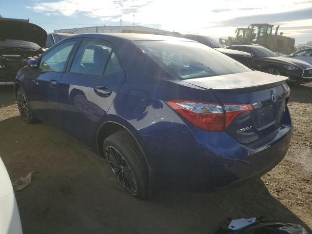 TOYOTA COROLLA L 2014 blue  gas 5YFBURHE3EP043634 photo #3