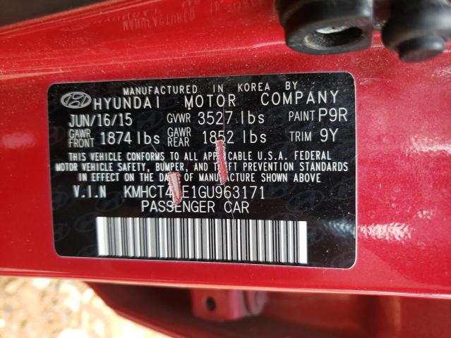 2016 HYUNDAI ACCENT SE - KMHCT4AE1GU963171