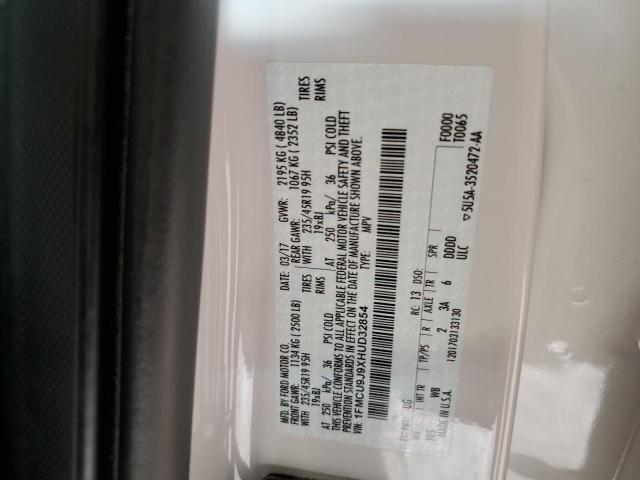 VIN 1FMCU9J9XHUD32854 2017 FORD ESCAPE no.13