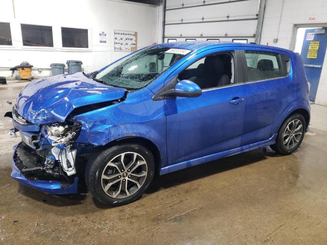 CHEVROLET SONIC LT 2017 blue  gas 1G1JD6SH5H4137527 photo #1