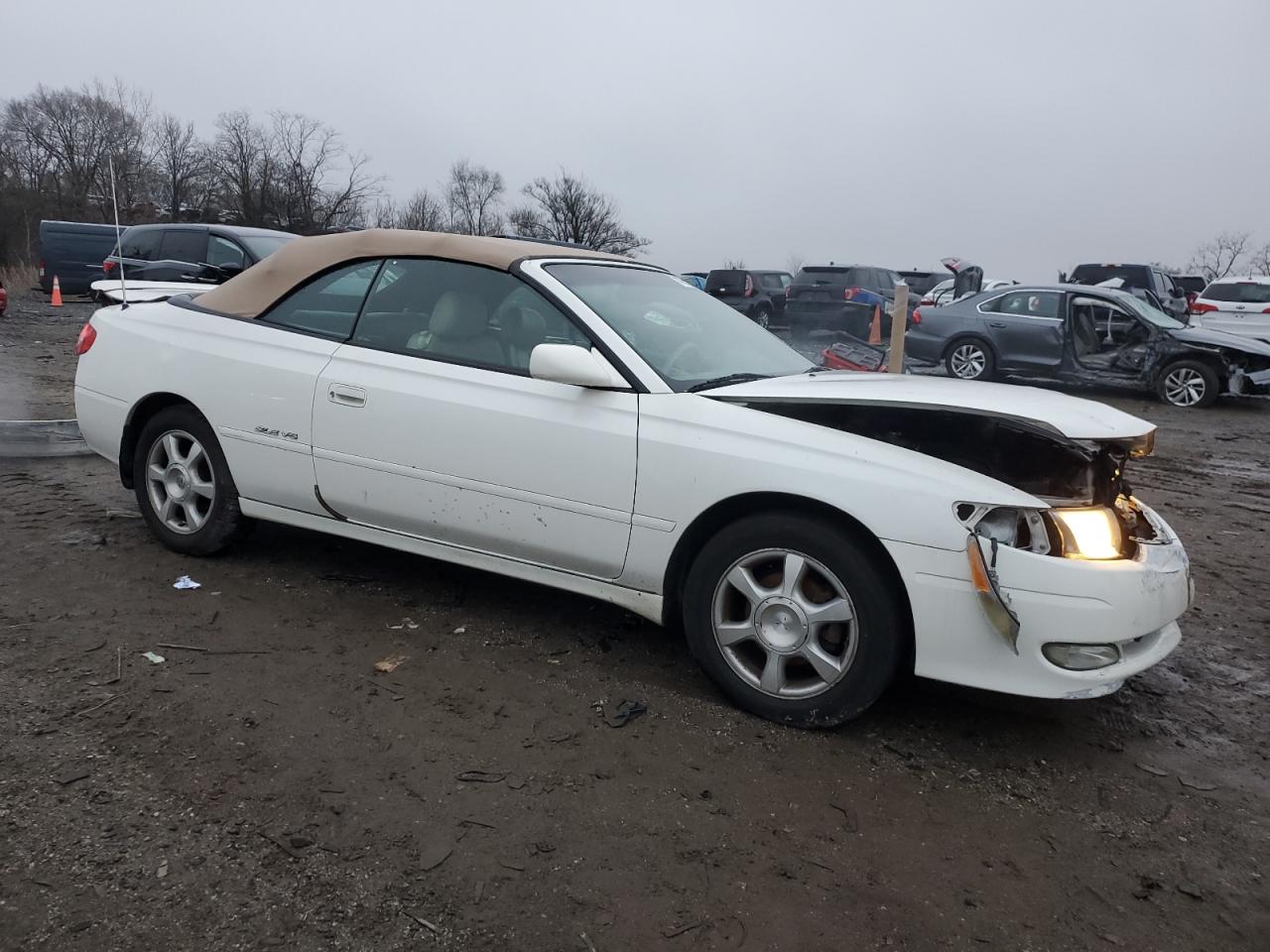 Lot #3033387916 2002 TOYOTA CAMRY SOLA