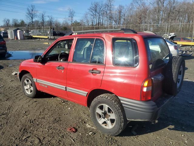 CHEVROLET TRACKER 2003 red 4dr spor gas 2CNBJ13CX36946177 photo #3