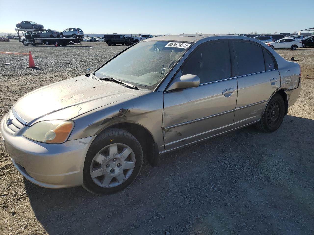 Lot #3029385684 2001 HONDA CIVIC EX