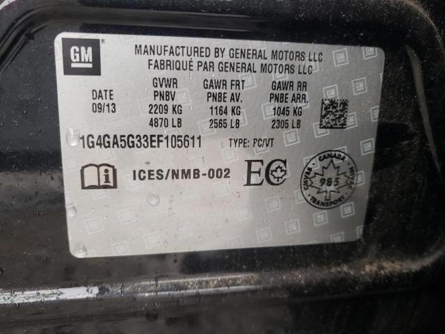 VIN 1G4GA5G33EF105611 2014 BUICK LACROSSE no.12