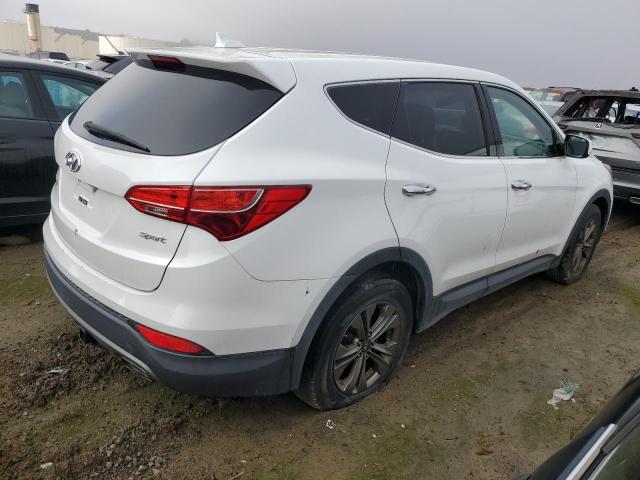 HYUNDAI SANTA FE S 2015 white  gas 5XYZT3LB8FG297289 photo #4